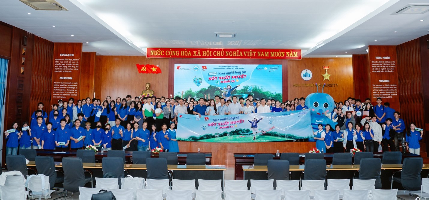 REMOS KÍCH HOẠT CHIẾN DỊCH “KHOE MÙA HÈ XANH RỰC RỠ” 2026 VỚI BUỔI WORKSHOP “XUA MUỖI BAY XA, SỐT XUẤT HUYẾT TRÁNH RA” TẠI ĐẠI HỌC NHA TRANG.
